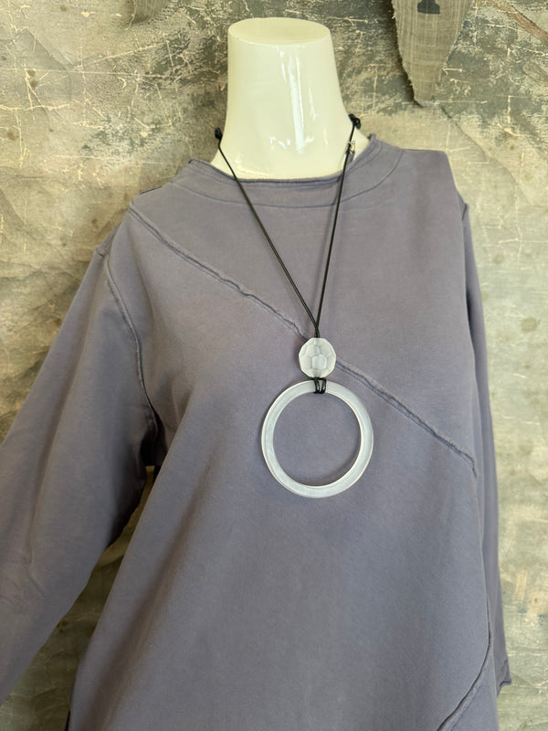 A2996202 L/Slv FE Top-Stable Blue