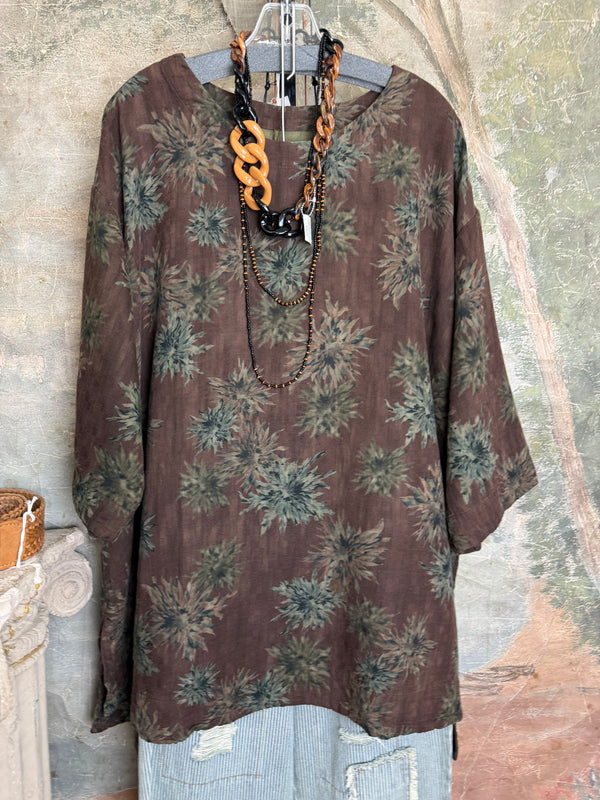 PW2501 Enchanted Floral Tunic