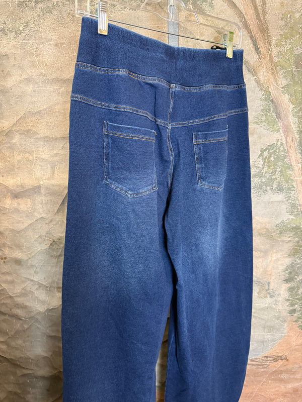 30139N21 Wide Leg Pant-Bluebird