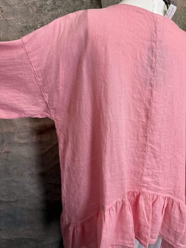 MP-HLT651 Baby Doll Top-Pink