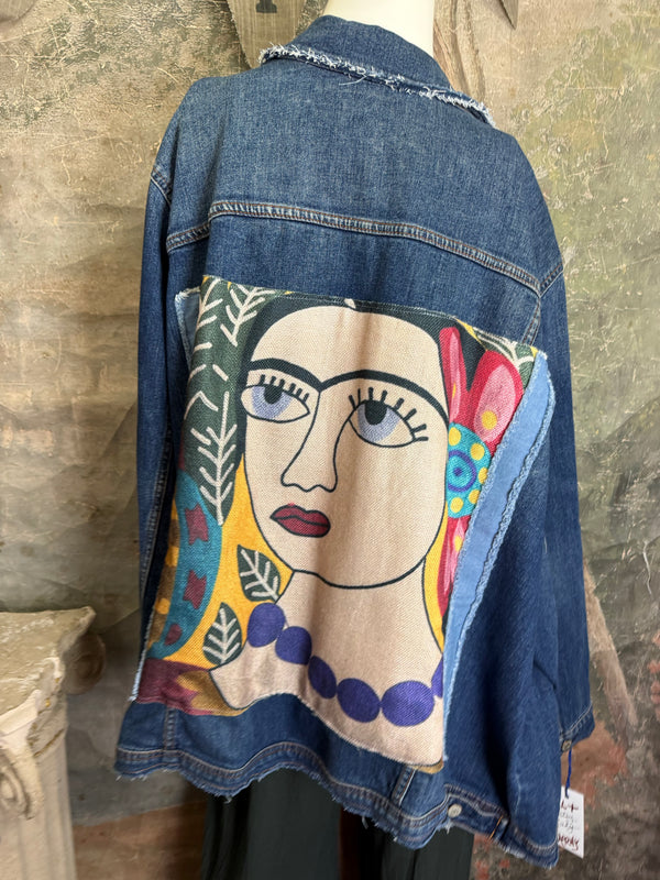 4842 Upcycled Wearable Art Jkt-Frida