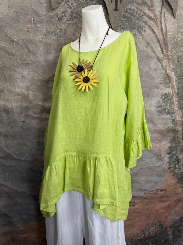 MP-HLT651 Baby Doll Top-Kiwi