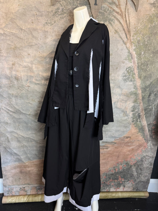 69582 Wide Leg Pants w/Trim