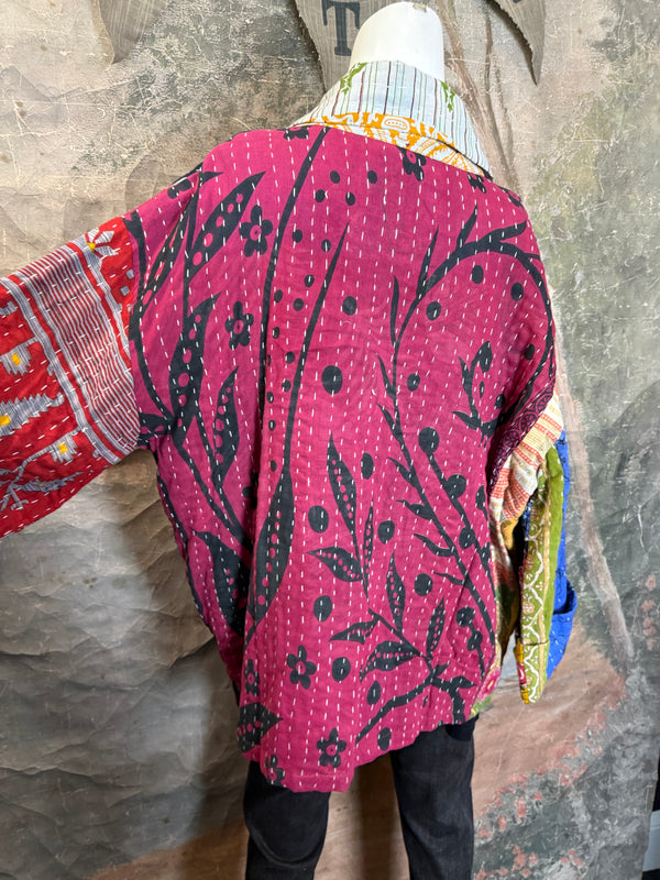 SS6148 Funky Kantha Jacket-Marley A