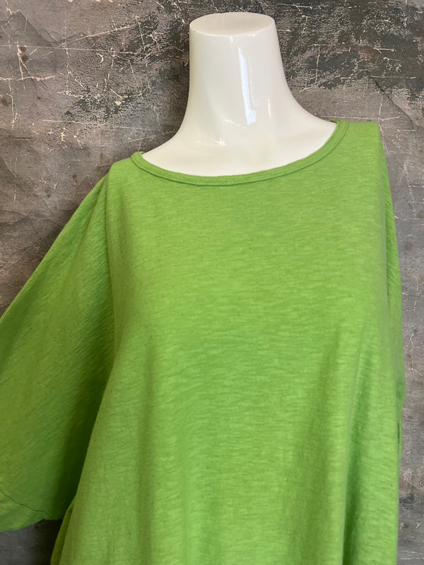5016024 2 Pocket Pullover-Grass Green