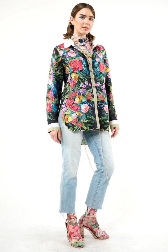 ED24K3 Zinnia Boyfriend Shirt