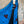 Load image into Gallery viewer, HHE6800 Heart Motif Scarf-teal/blue
