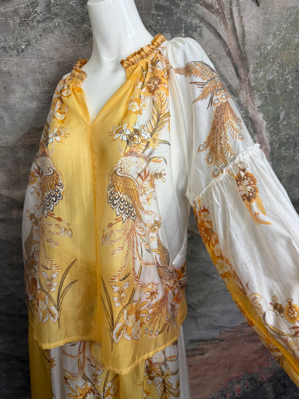 8870 Silk Artisan Blouse