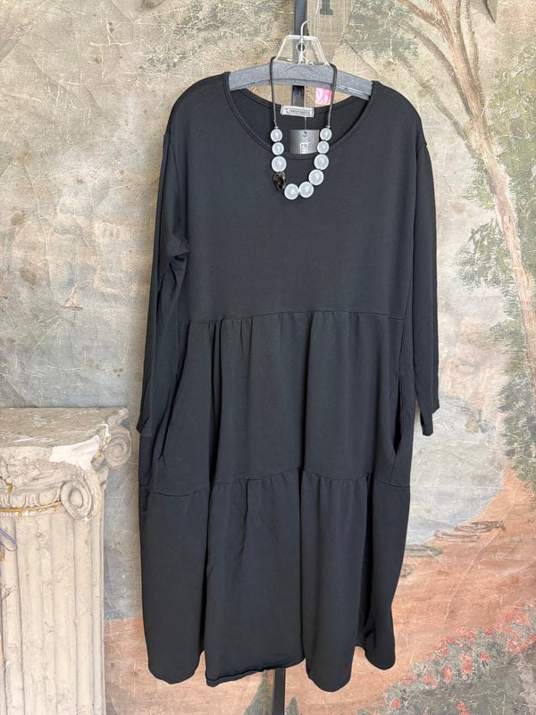 92160-62 Baby Doll T-Black
