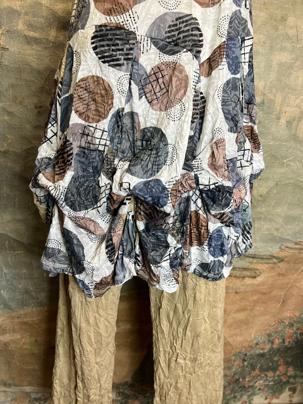 25007 Crinkle Bubble Dress