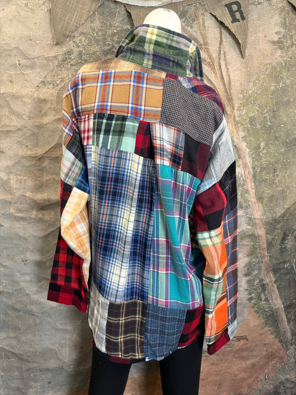 5620 Flannel PW BF Shirt- PW A