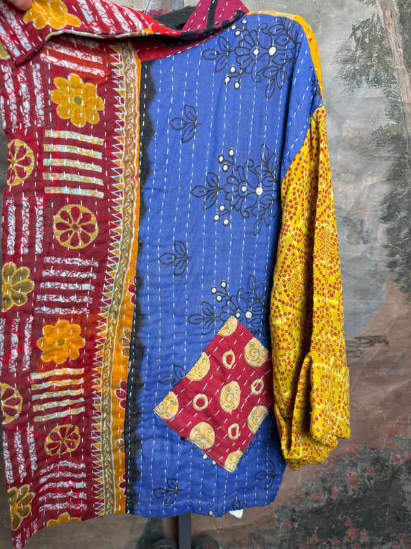 SS6148 Funky Kantha Jacket-Marley C