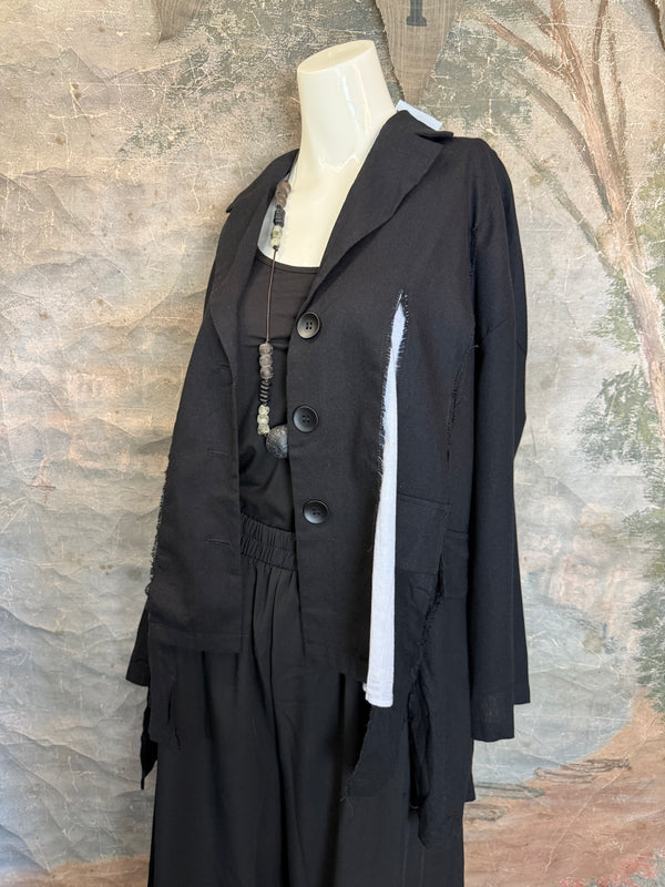 68581 Jacket Blazer W/Trim