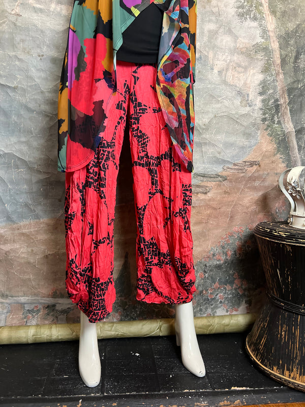 CV-3911 Jade Pant -Hibiscus