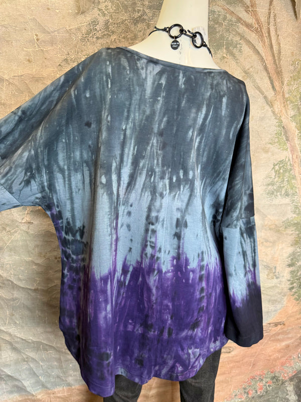 DD1803C Bestee L/Slv Top-Violet