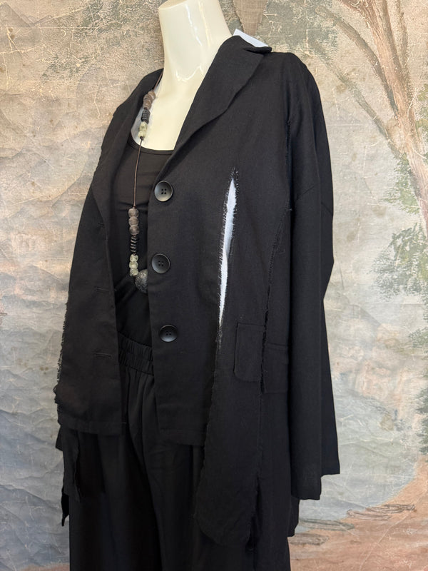 68581 Jacket Blazer W/Trim