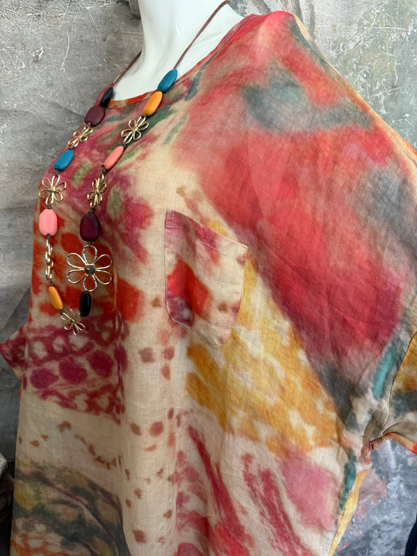 6113PW Santa Maria Tunic Dress