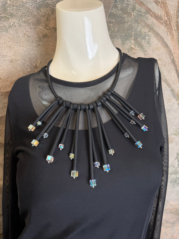 526 Drama Irridescent Necklace