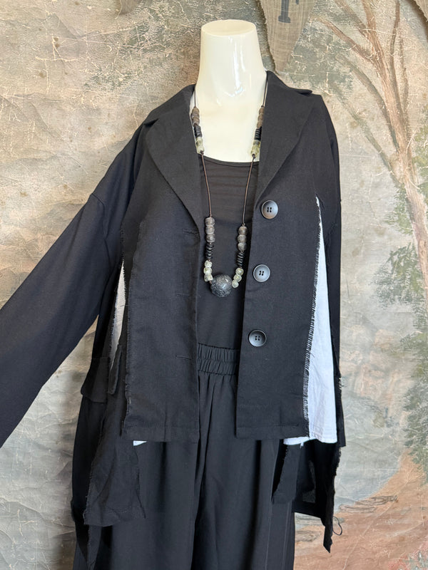 68581 Jacket Blazer W/Trim