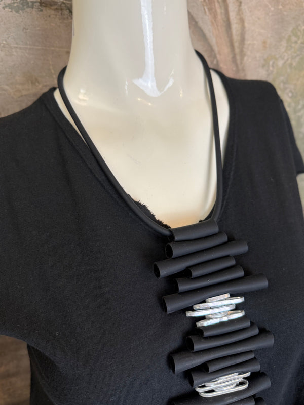 493 Drama Tie Necklace