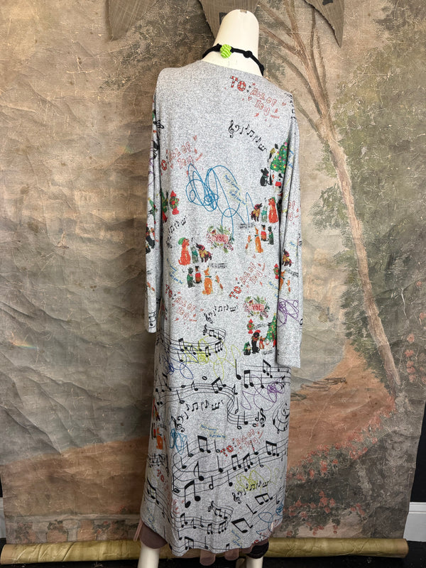 D387 Woofmas Carol A-line Dress