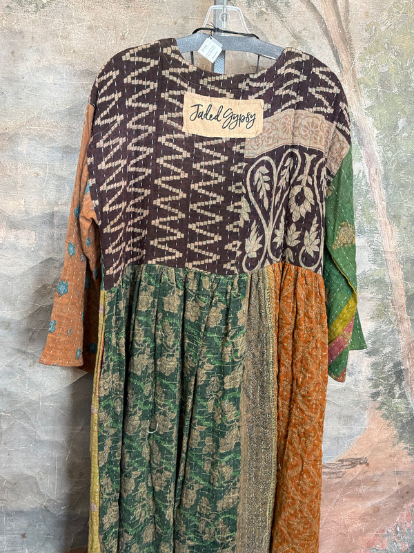JG-156 Kantha Sunrise Dress-2 MIX