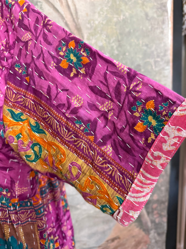 1027w Kantha Arts Tiered Dress-Mix 9