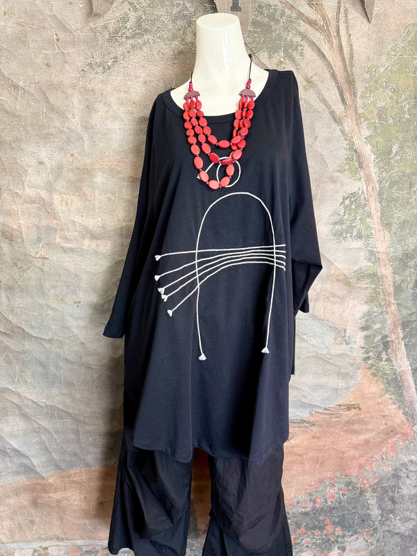 B474D TULA Shirt-Black