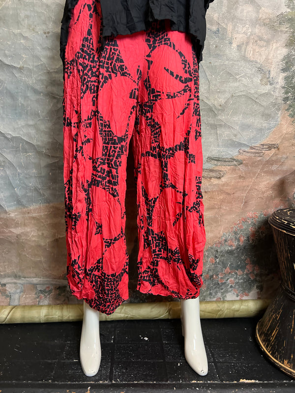 CV-3911 Jade Pant -Hibiscus