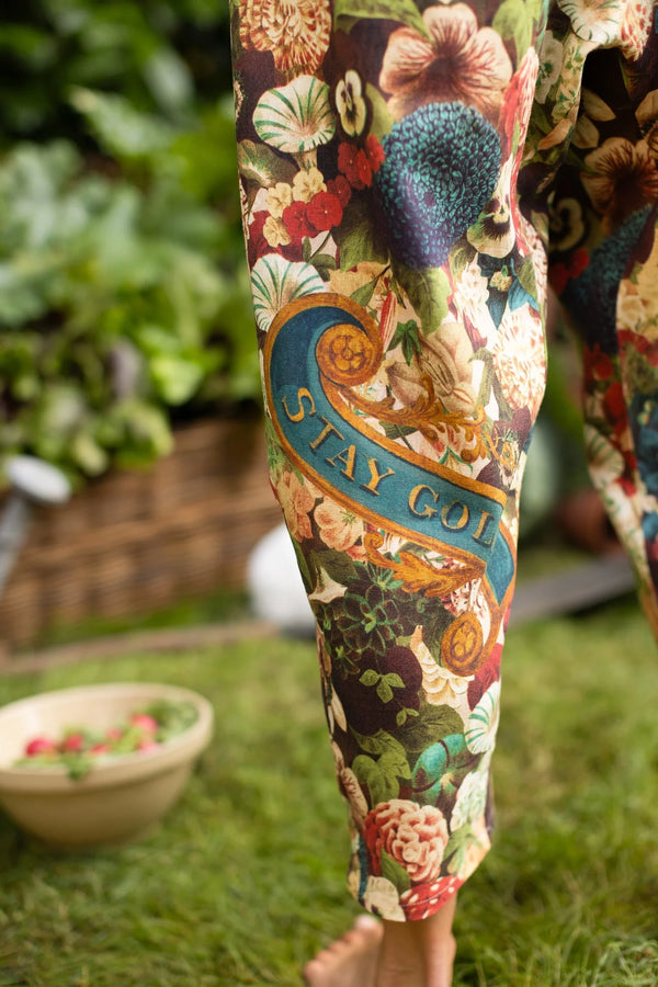MOTS Linen Crop Artist Pant-Stay Gold