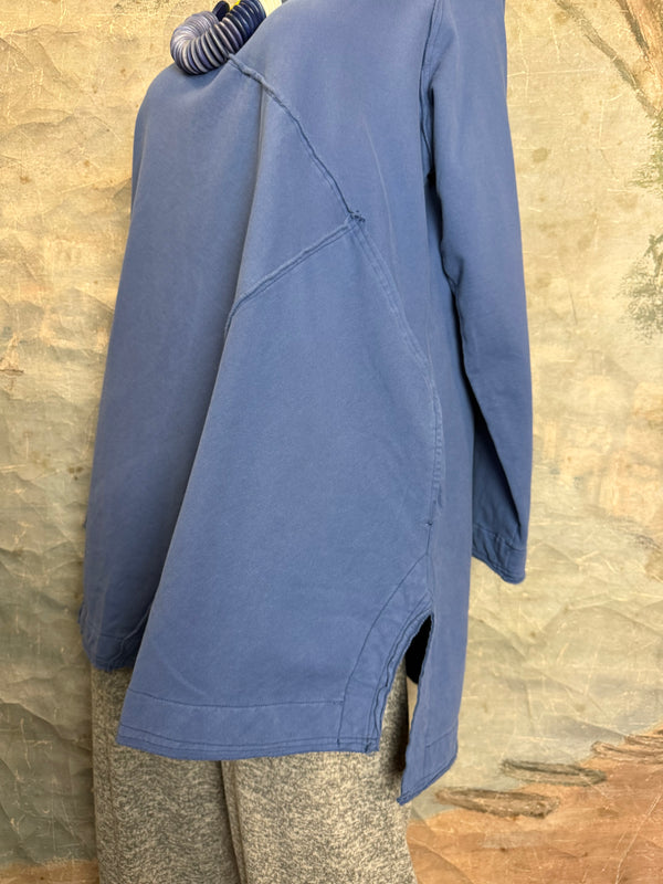 A2996202 L/Slv FE Top-Dark Blue