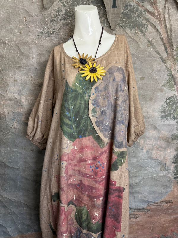 ARB Linen Rose Dress