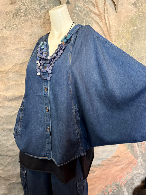 20128N15 Boyfriend Crop JKT