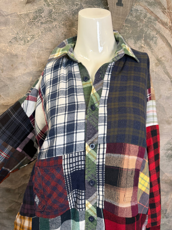 5620 Flannel PW BF Shirt- PW A