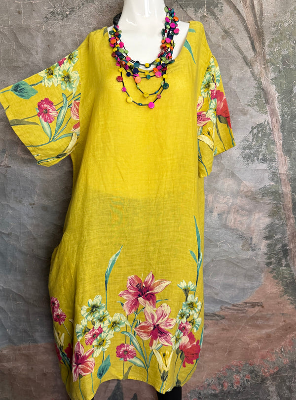 90847G Garden Tea Party Dress-Mango