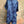Load image into Gallery viewer, 91307T-62 Ruffle Tie-Dye Tunic-Blue
