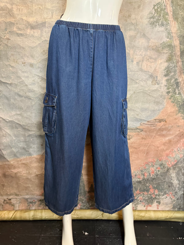 30135N15 Denim Cargo Pant