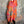 Load image into Gallery viewer, 90847C Painterly Bubbles Dress-Orange Kiss
