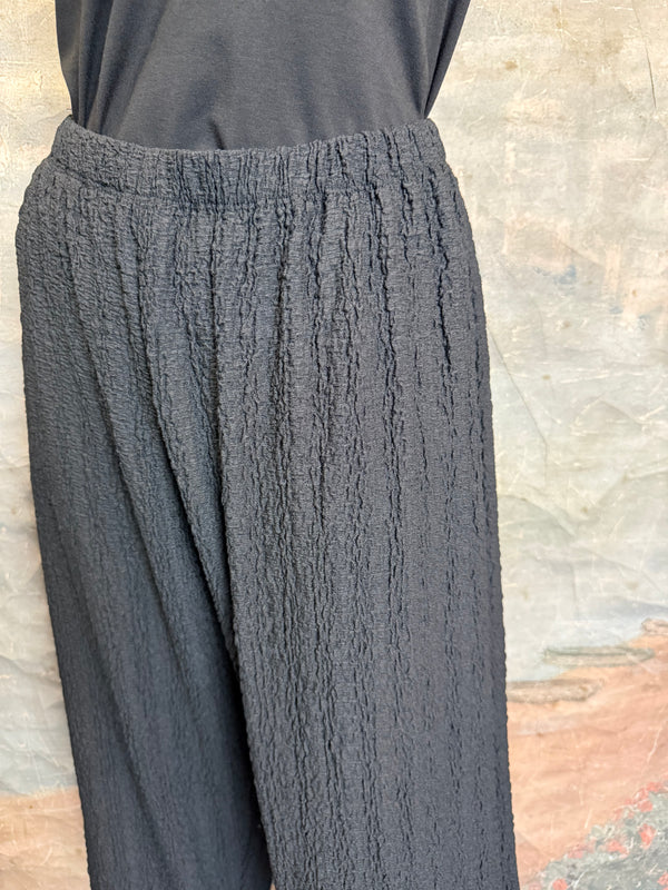 B304 Waffle Knit Harem Pants