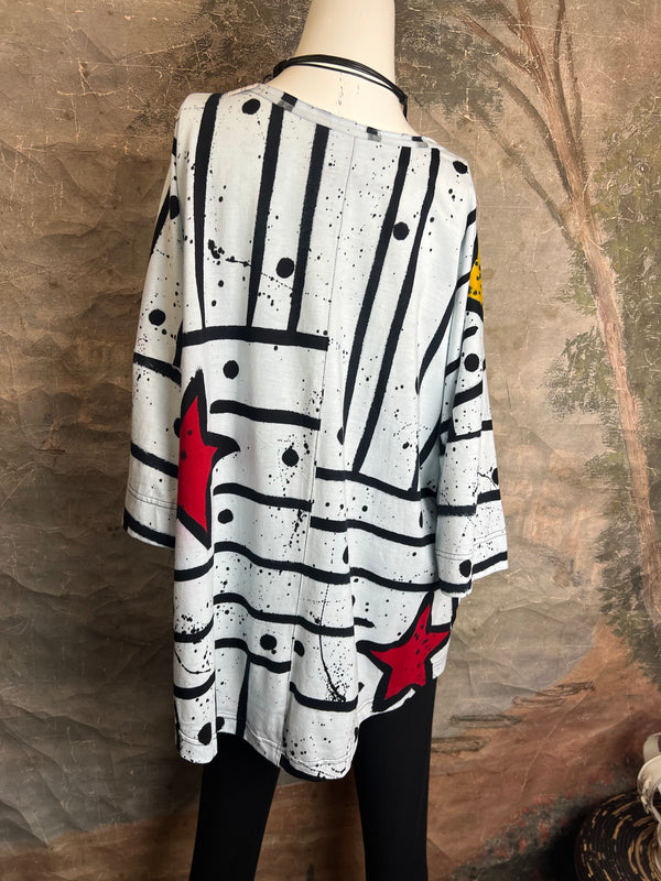 1803K The Bestee Pop Art Top