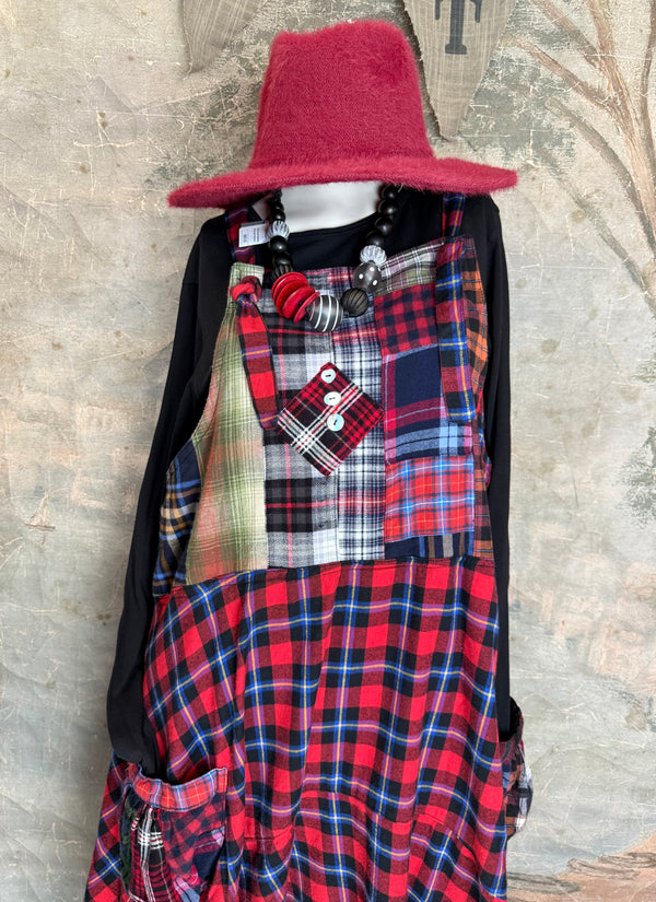 5431 Betty Flannel Jumper Dress-A