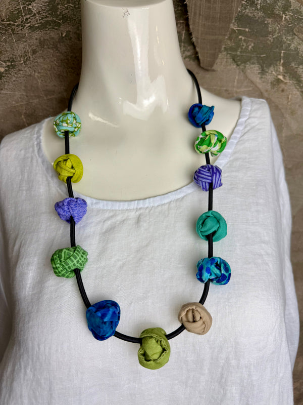 26N256 Larger Rose Bud Necklace