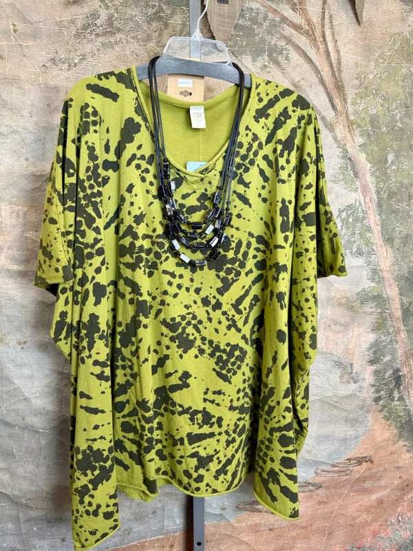 715CL-Burst Oversized Tunic Tee-SPUD