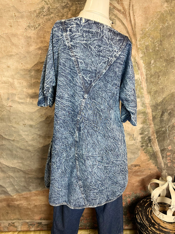 RS861A Denim Geneva Tunic