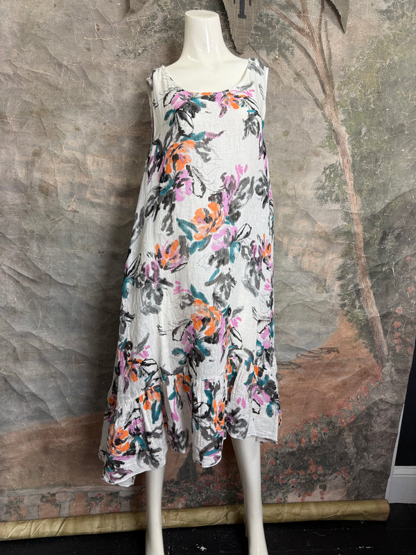 MP-MD1041 Dress W/Ruffle-OFFWHITE7