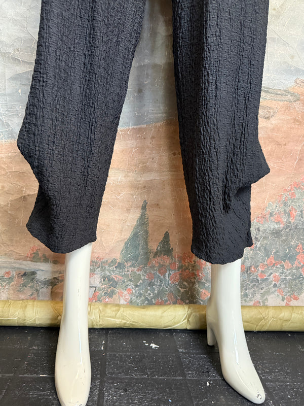 B304 Waffle Knit Harem Pants