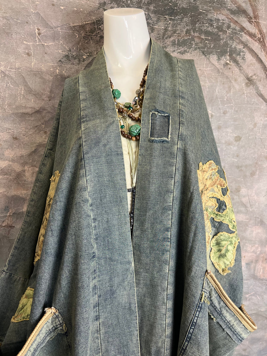 Jaded Gypsy Floral Skies Denim Duster – Absolutely Abigail's