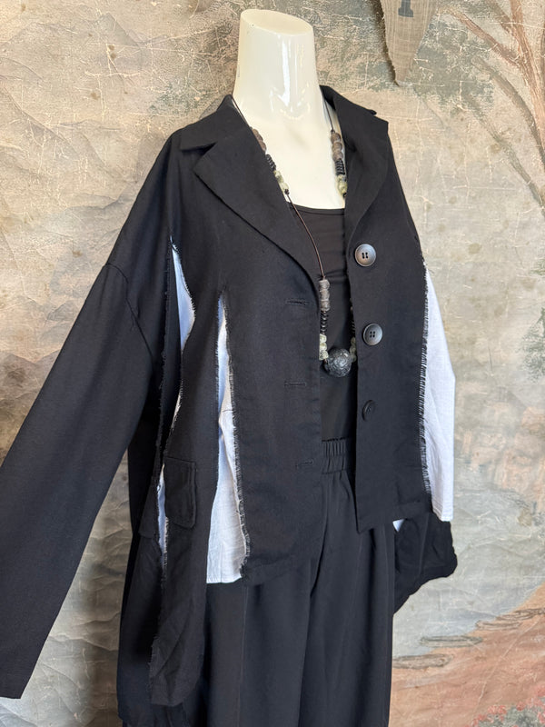 68581 Jacket Blazer W/Trim