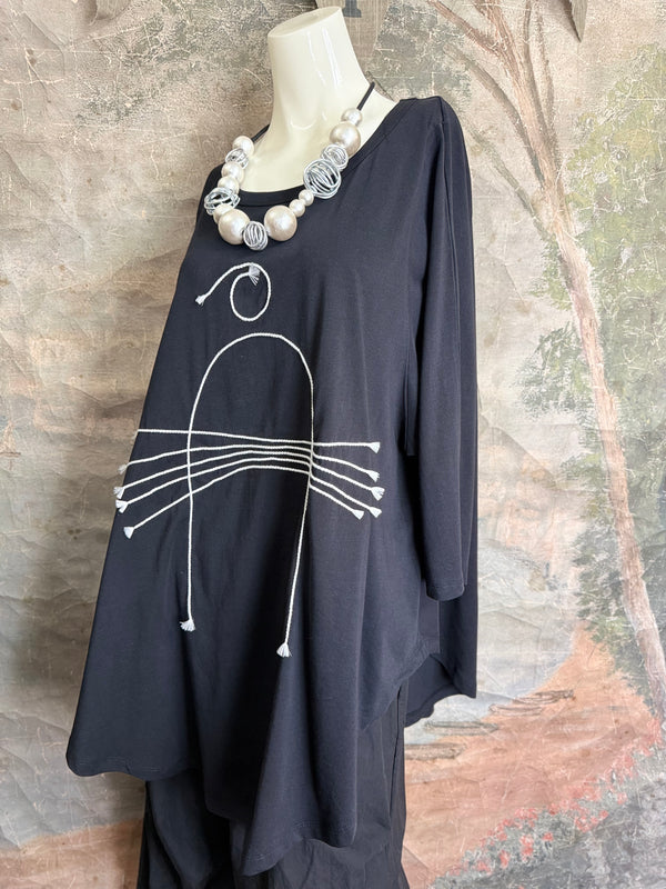 B474D TULA Shirt-Black