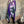Load image into Gallery viewer, 7063V Block Dyed Justly Top-Violet MIX
